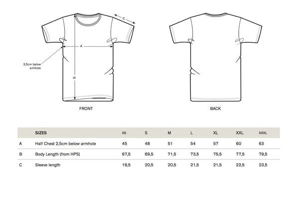 t-shirt belgisch met ballen (man)