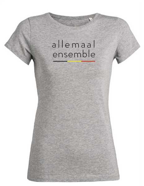 t-shirt allemaal ensemble (vr)