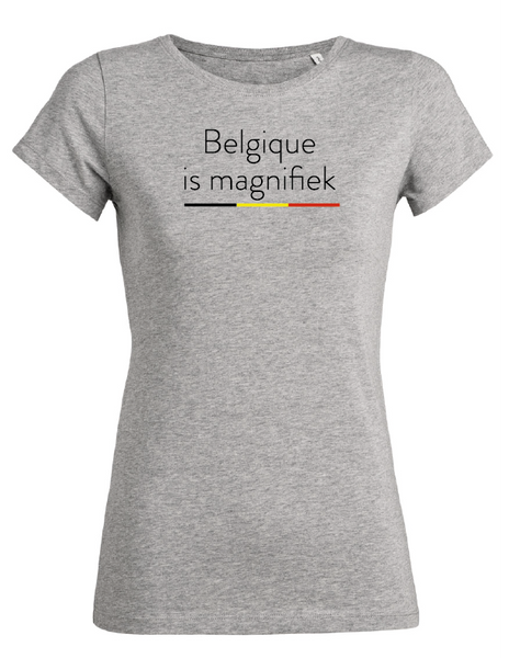 t-shirt Belgique is magnifiek (vr)