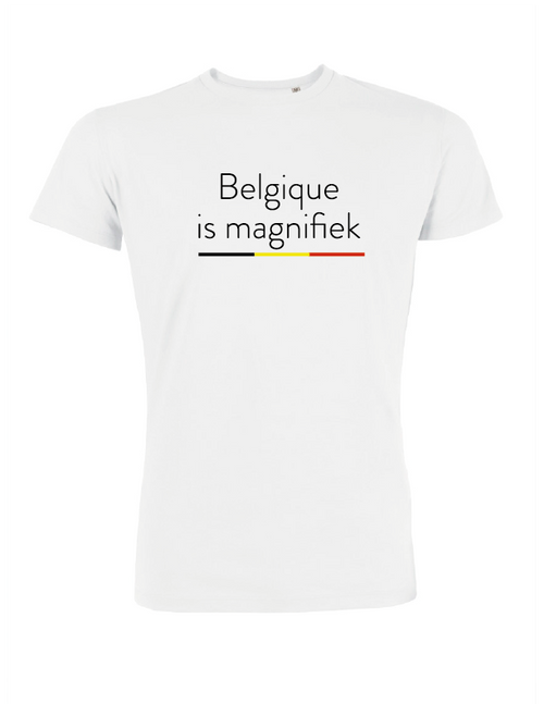 t-shirt belgique is magifiek (man)