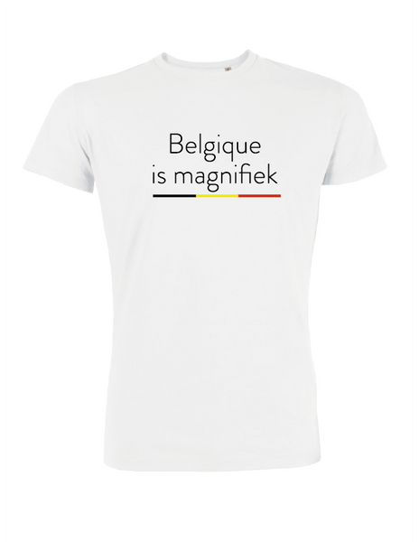 t-shirt belgique is magifiek (man)