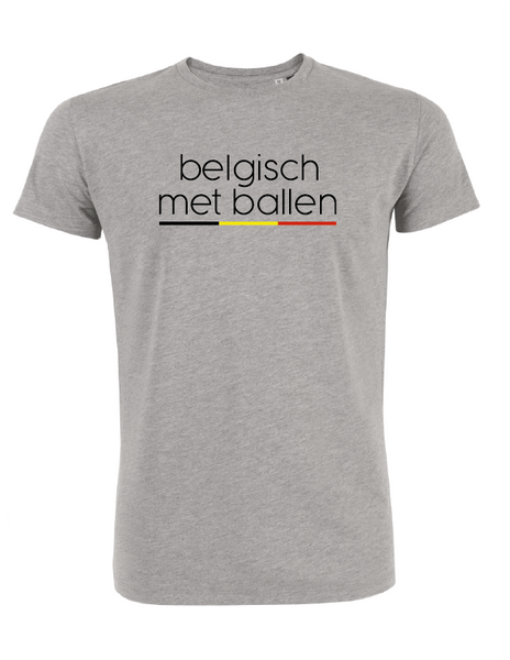 t-shirt belgisch met ballen (man)