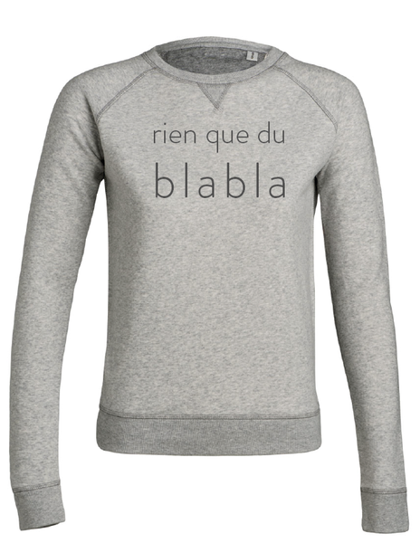 sweater rien que du blabla