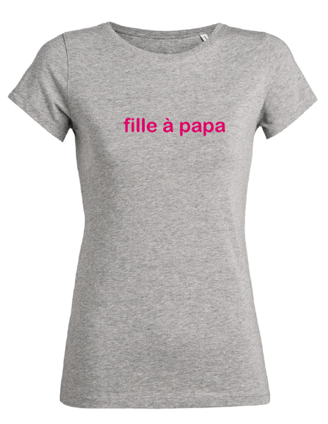t-shirt fille à papa