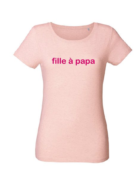 t-shirt fille à papa