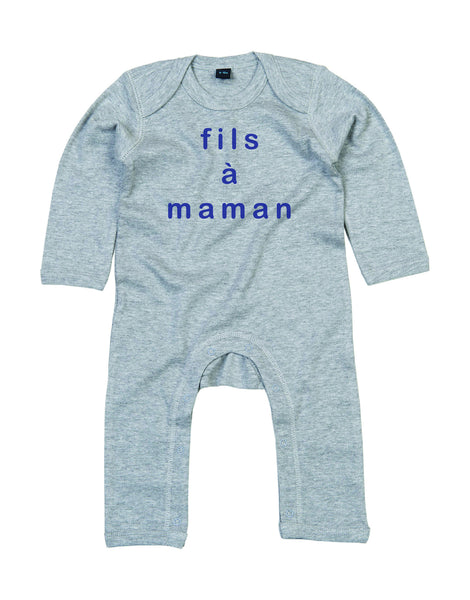 baby romper fils à maman