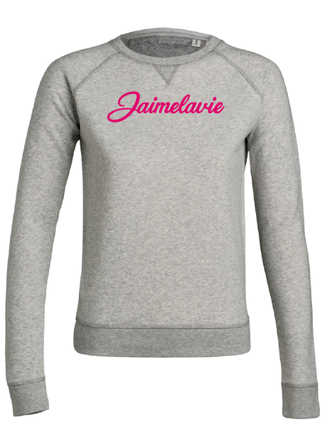 sweater jaimelavie opdruk flock