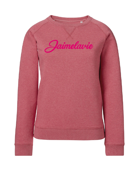 sweater jaimelavie opdruk flock
