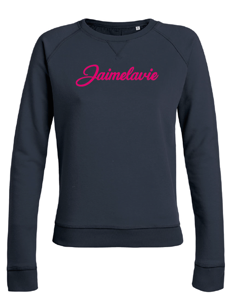 sweater jaimelavie opdruk flock