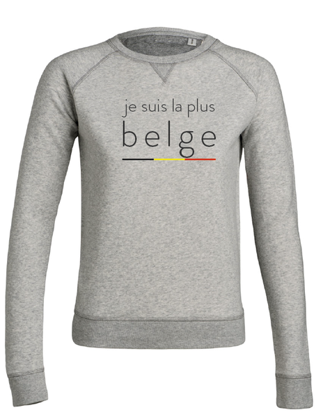 sweater je suis la plus belge