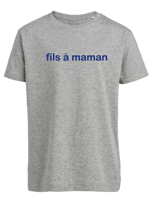 t-shirt fils à maman