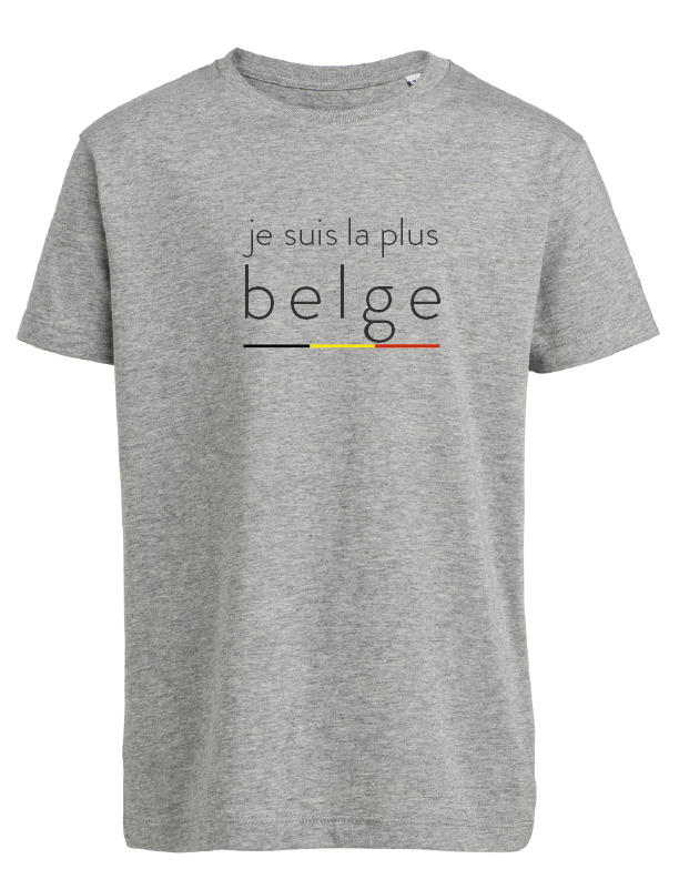 t-shirt je suis la plus belge