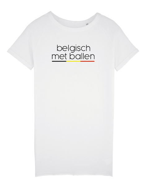 sweaterdress belgisch met ballen