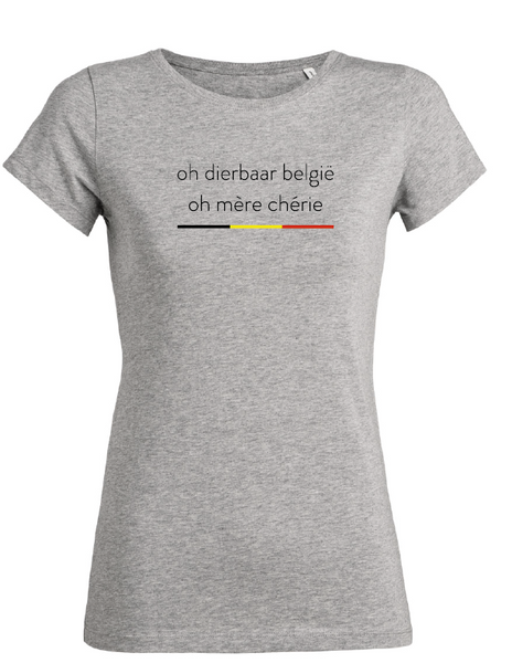 t-shirt oh dierbaar belgië (vr)