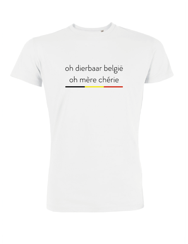 t-shirt oh dierbaar belgië (man)