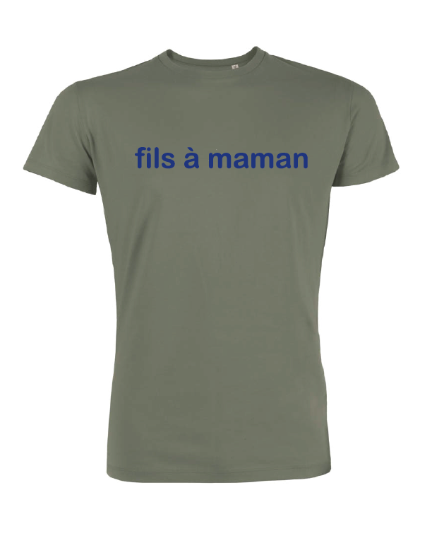 t-shirt fils à maman