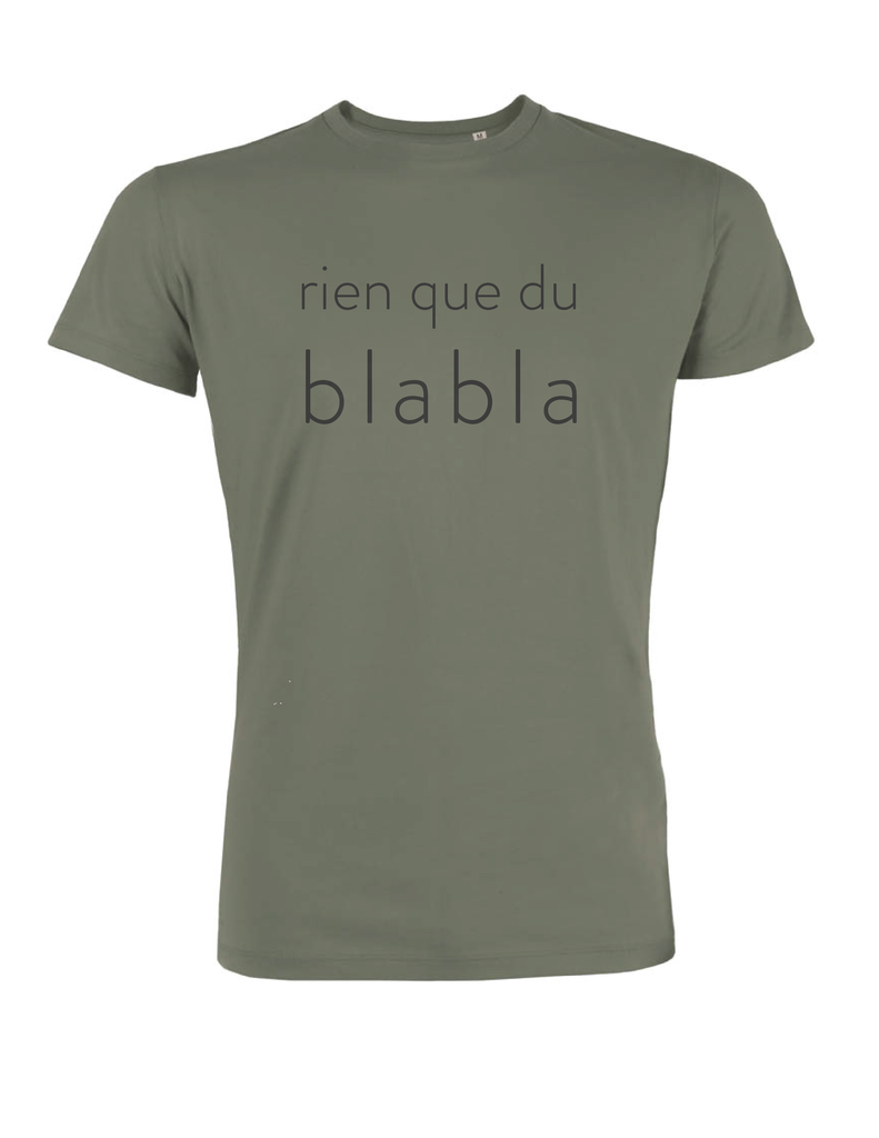 t-shirt rien que du blabla