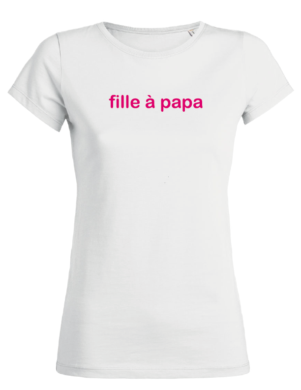 t-shirt fille à papa