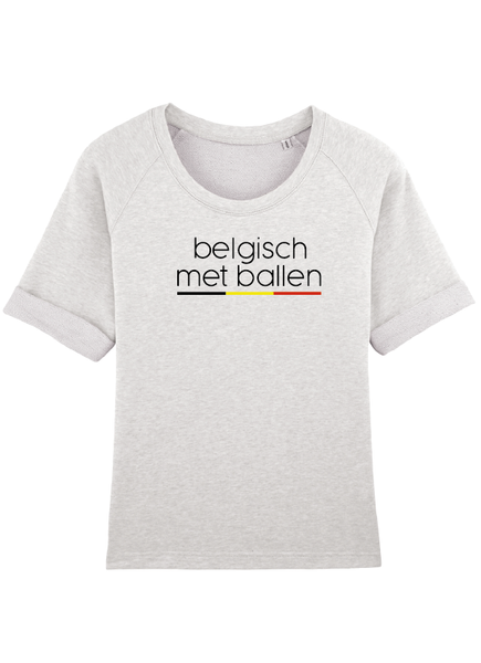 sweat T belgisch met ballen