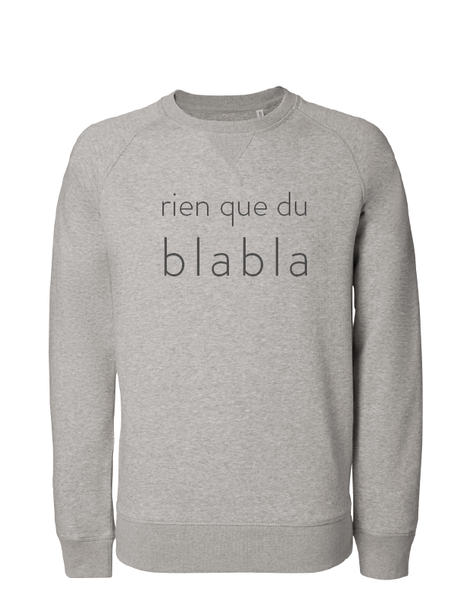 sweater rien que du blabla
