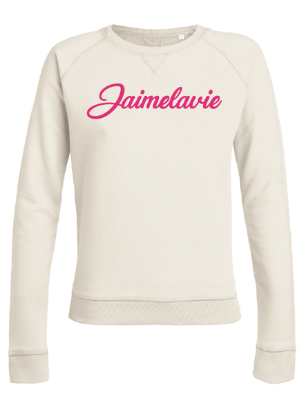 sweater jaimelavie opdruk flock