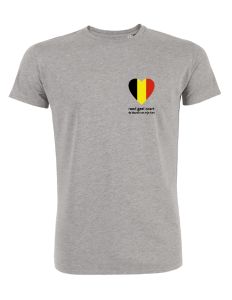 t-shirt kleuren van mijn hart (man)