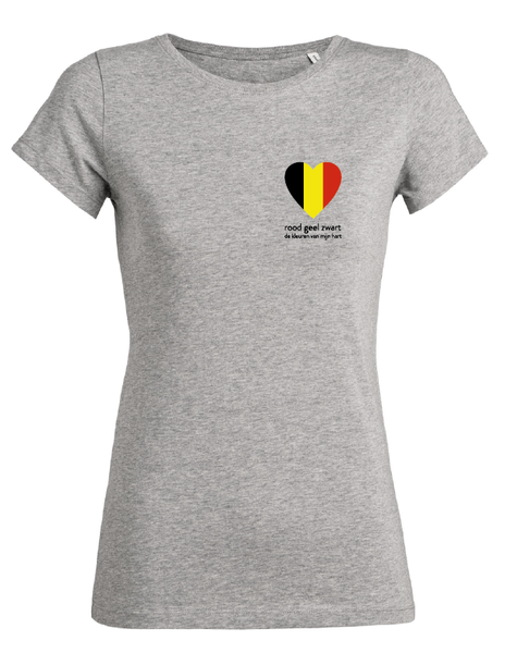 t-shirt kleuren van mijn hart (vr)
