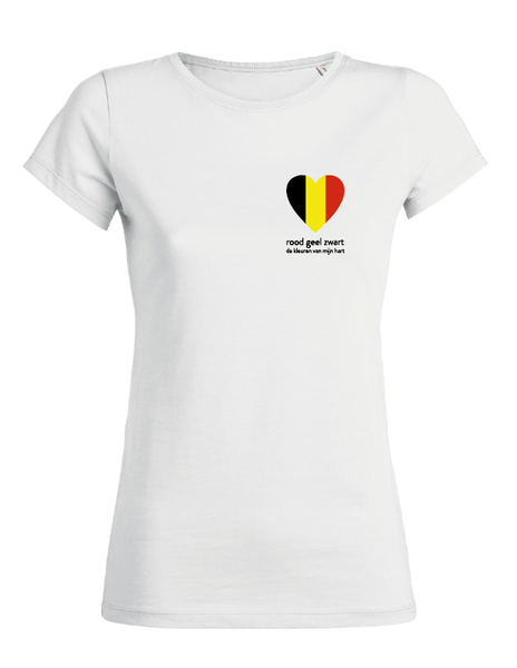 t-shirt kleuren van mijn hart (vr)