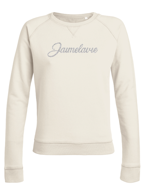 sweater jaimelavie opdruk glitter