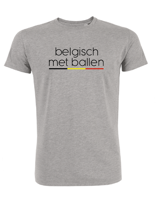 t-shirt belgisch met ballen (man)