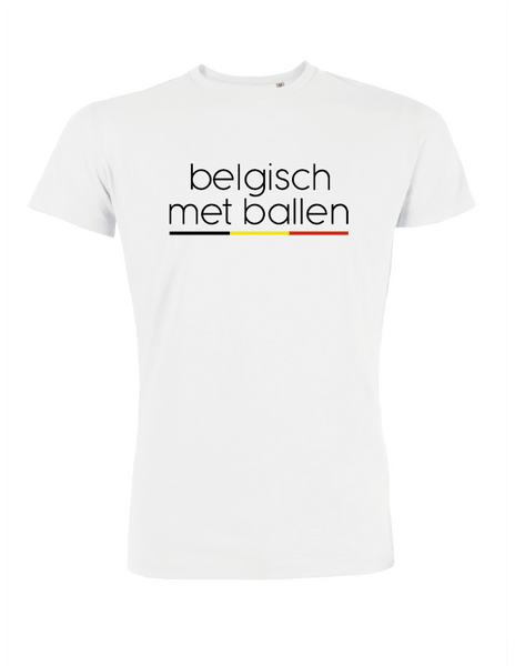 t-shirt belgisch met ballen (man)